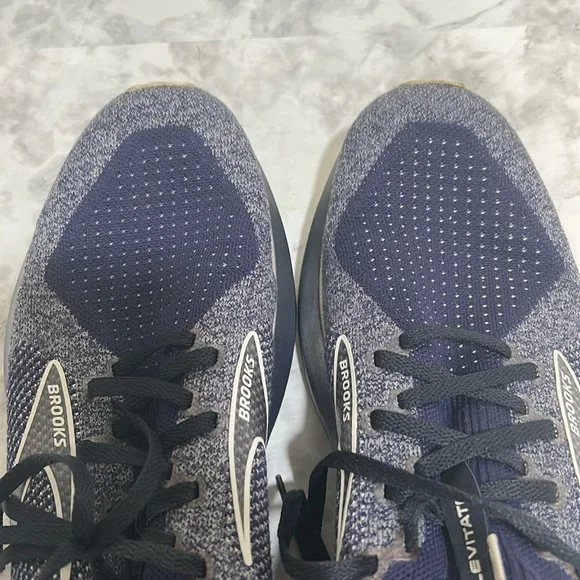 BROOKS MENS ATHLETIC SHOES LEVITATE 5 LACE UP NAVY Sz 11 - Picture 11 of 12
